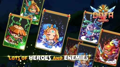 刀塔英雄防御截图 刀塔英雄防御截图