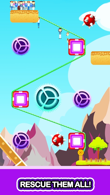 滑索救援冒险截图 滑索救援冒险截图