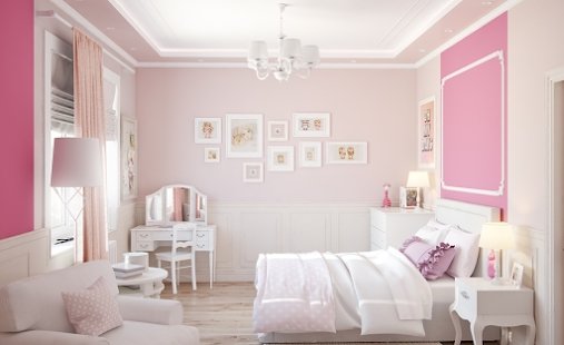 粉红家居设计截图