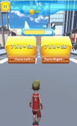 口算跑酷截图 口算跑酷截图