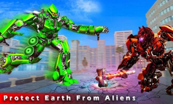 超级英雄飞狮机器人变形截图 超级英雄飞狮机器人变形截图