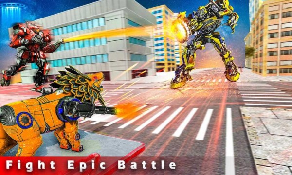 超级英雄飞狮机器人变形截图 超级英雄飞狮机器人变形截图