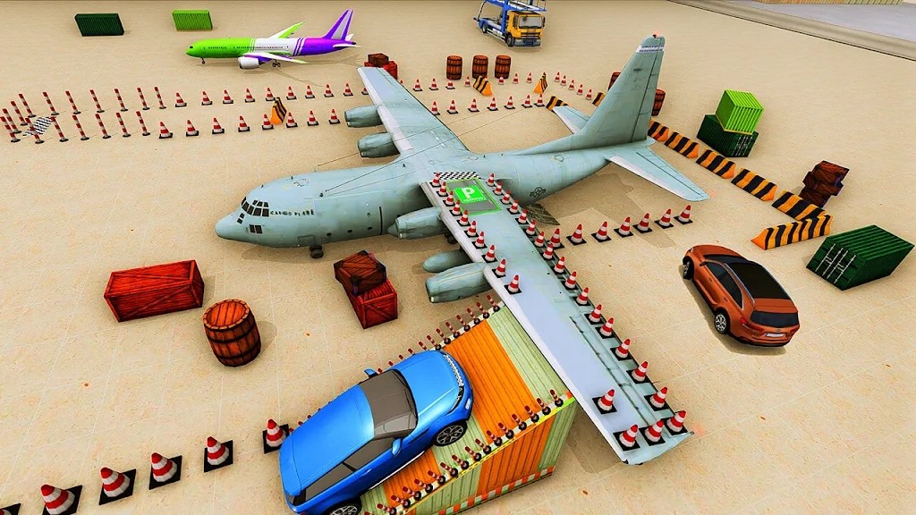 机场停车场3D截图