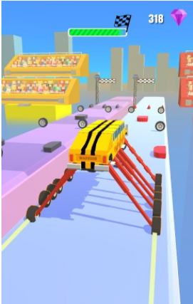 蜈蚣车比赛截图