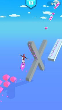 自行车卷动截图