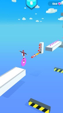 自行车卷动截图