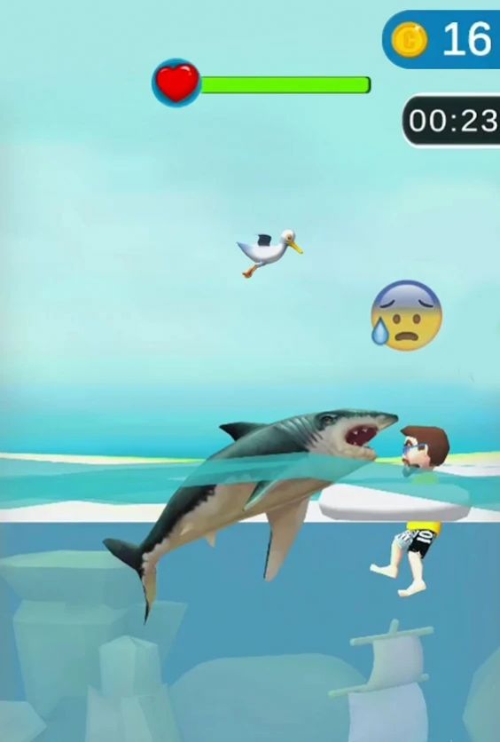 鲨鱼狂潮3D截图