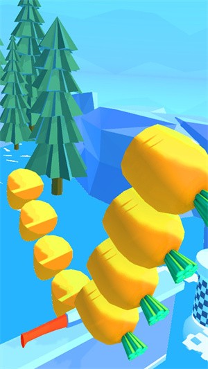 翻刀切片挑战截图