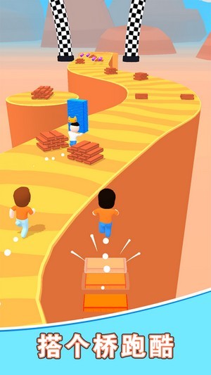 搭个桥跑酷截图 搭个桥跑酷截图