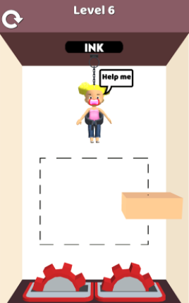 画线救女孩截图 画线救女孩截图