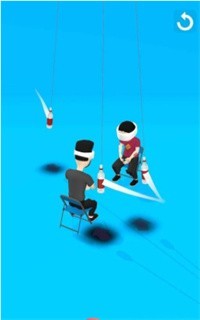 蒙眼躲瓶子挑战截图 蒙眼躲瓶子挑战截图