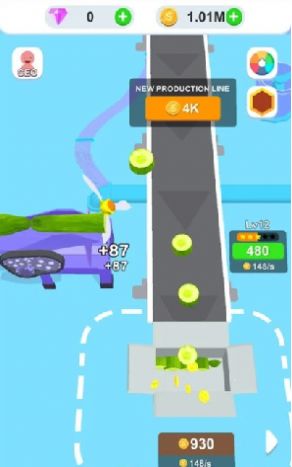 蔬菜片工厂大亨截图 蔬菜片工厂大亨截图