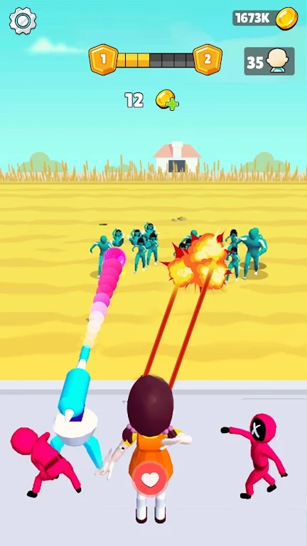 鱿鱼守卫人群截图 鱿鱼守卫人群截图