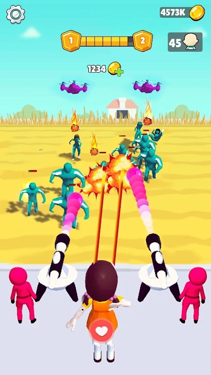 鱿鱼守卫人群截图 鱿鱼守卫人群截图