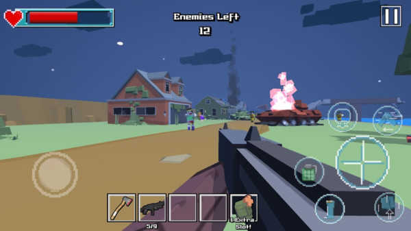 块状世界战场截图 块状世界战场截图