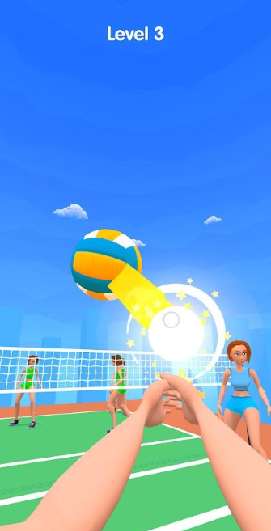 3D打排球截图 3D打排球截图