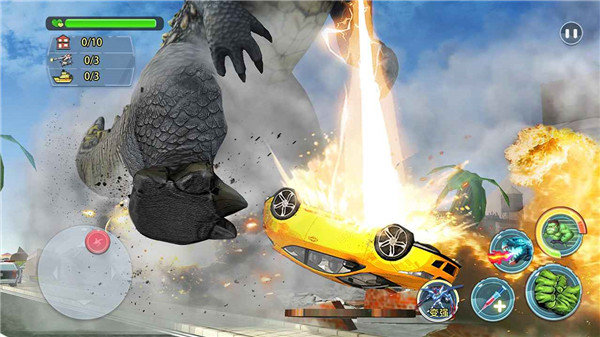 怪兽毁灭城市截图