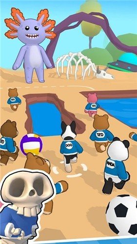 鱿鱼游戏动物派对截图 鱿鱼游戏动物派对截图