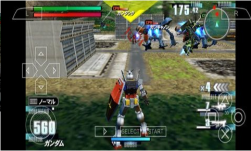 高达VS高达psp截图