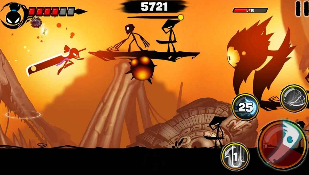 火柴人战斗忍者截图 火柴人战斗忍者截图