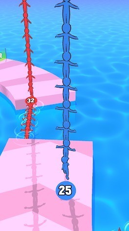 人群叠加跑酷截图 人群叠加跑酷截图