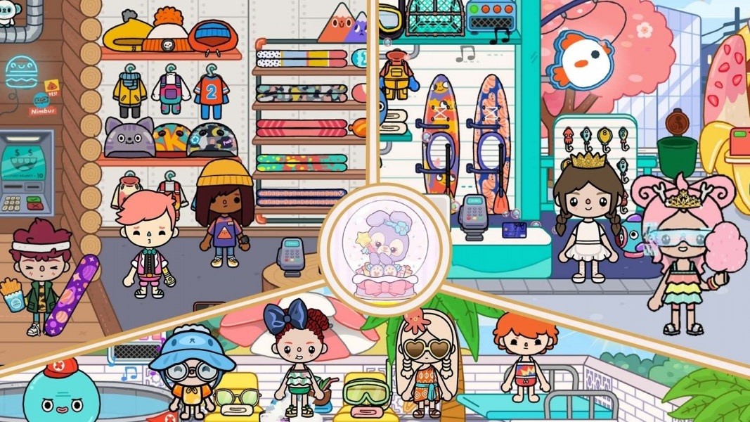 米加城市世界截图