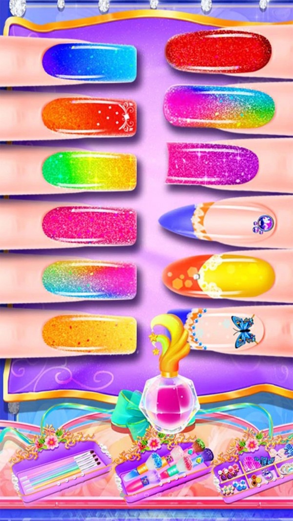 芭比小公主美甲沙龙截图 芭比小公主美甲沙龙截图