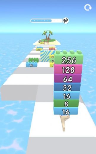 2048积木跑截图