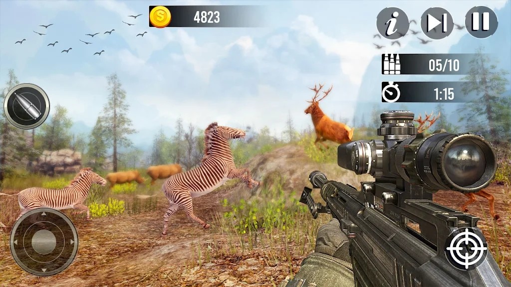 狙击手鹿射击猎人3D截图