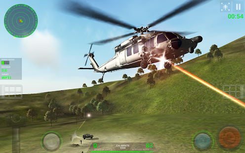 海尔法直升机模拟截图
