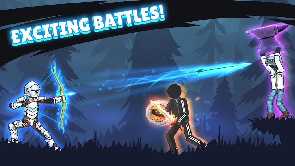 弓箭手英雄火柴人的战争截图 弓箭手英雄火柴人的战争截图