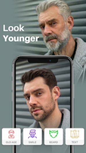 老年面部特效截图