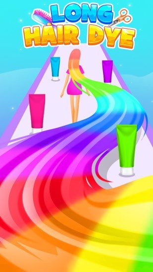 潮流彩虹染发沙龙截图