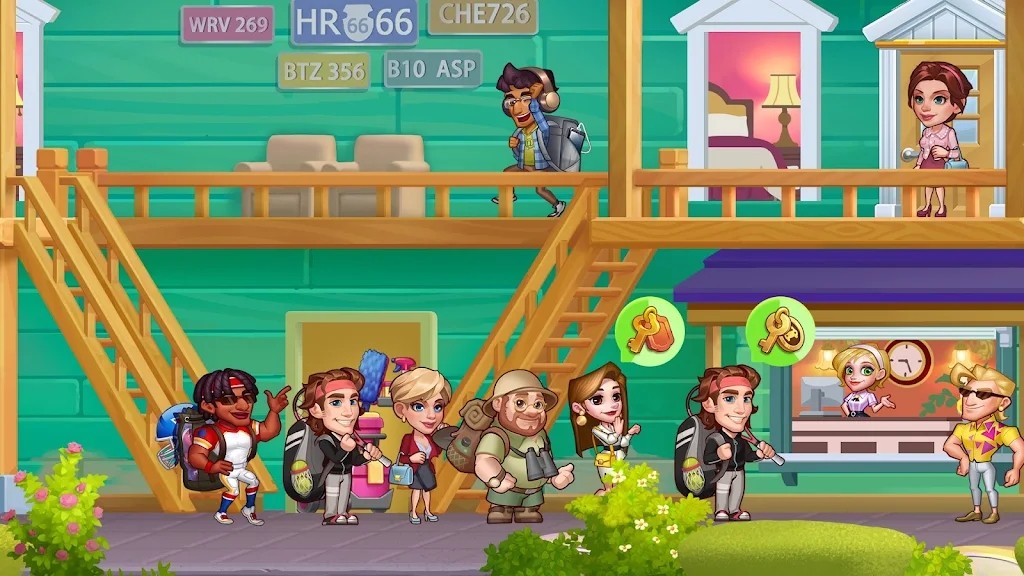 酒店送餐员截图