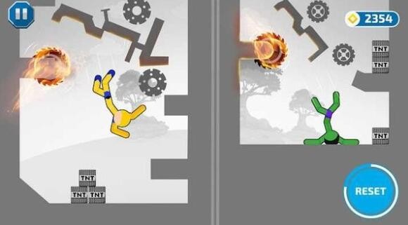 超级英雄火柴人崩溃截图