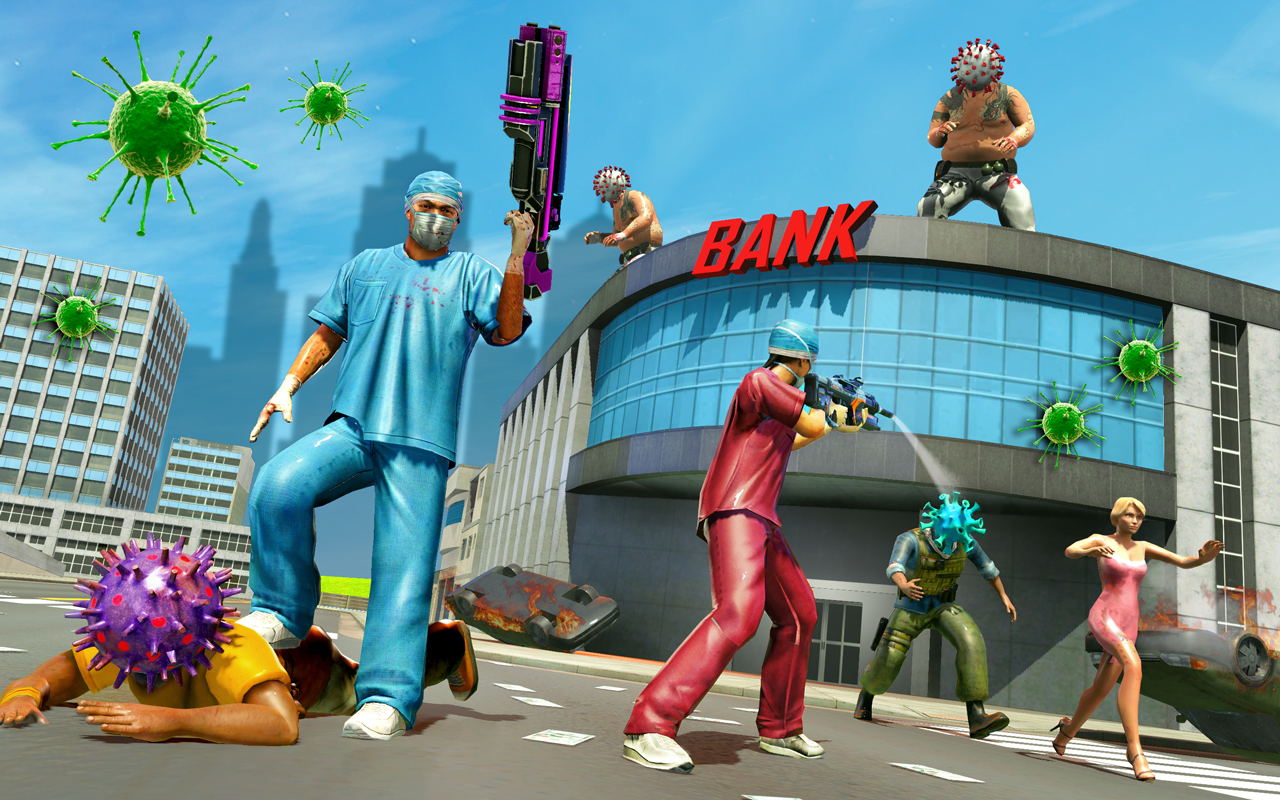 病毒英雄城市截图 病毒英雄城市截图