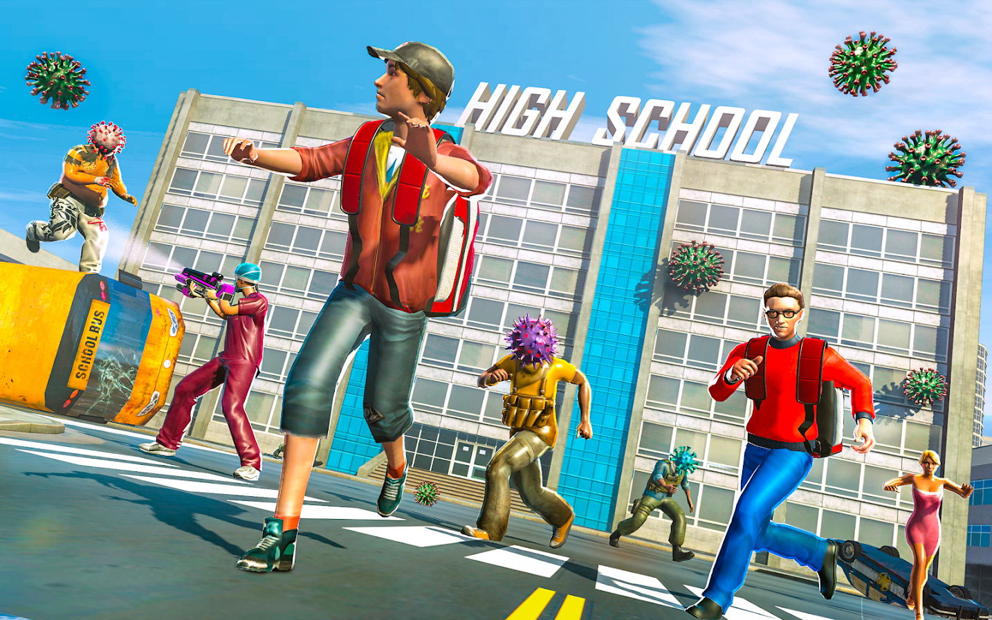 病毒英雄城市截图 病毒英雄城市截图