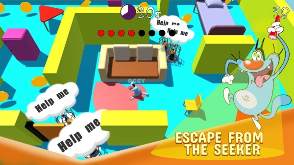 奥吉捉迷藏截图 奥吉捉迷藏截图