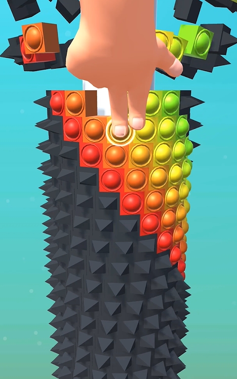 破坏彩色方块截图 破坏彩色方块截图