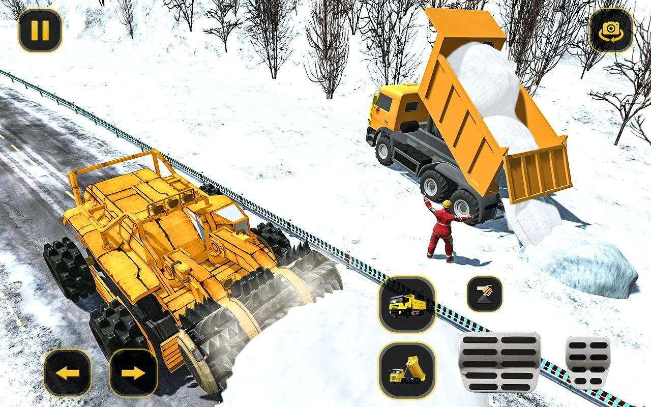 扫雪驾驶模拟截图