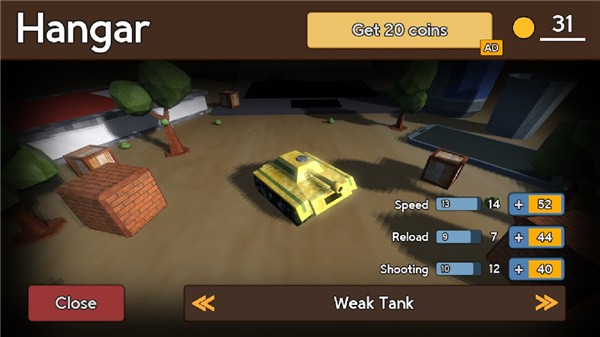 像素小坦克3D截图