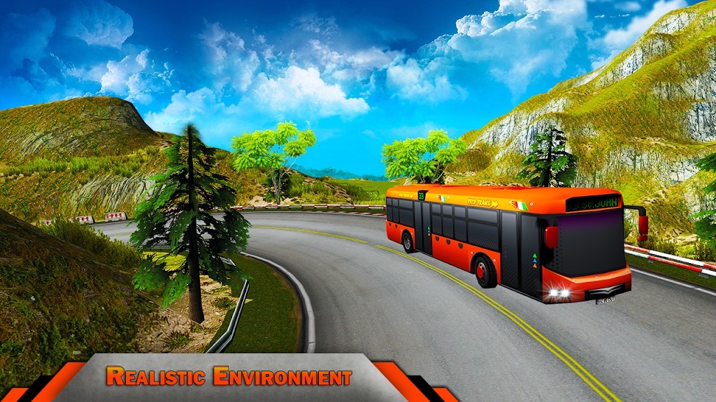 巴士停车3D模拟截图