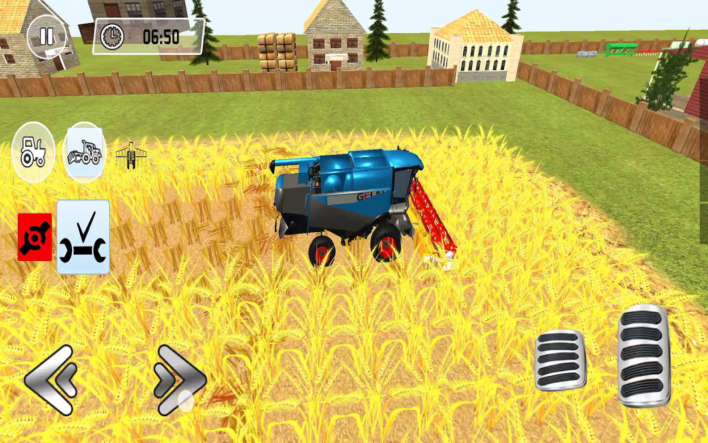 拖拉机小车农场模拟截图