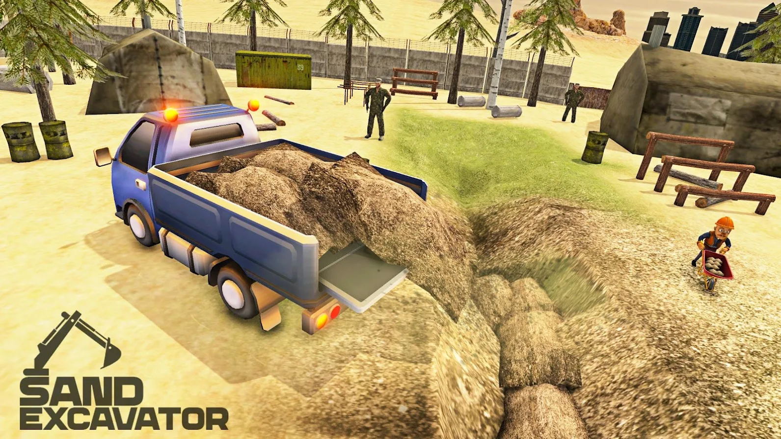 建筑挖掘机模拟施工工程截图 建筑挖掘机模拟施工工程截图