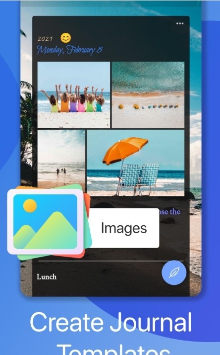 自定义日记截图