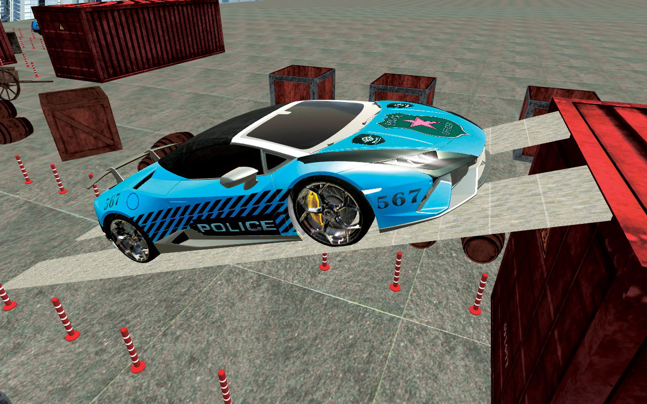 警察停车场驾驶截图 警察停车场驾驶截图