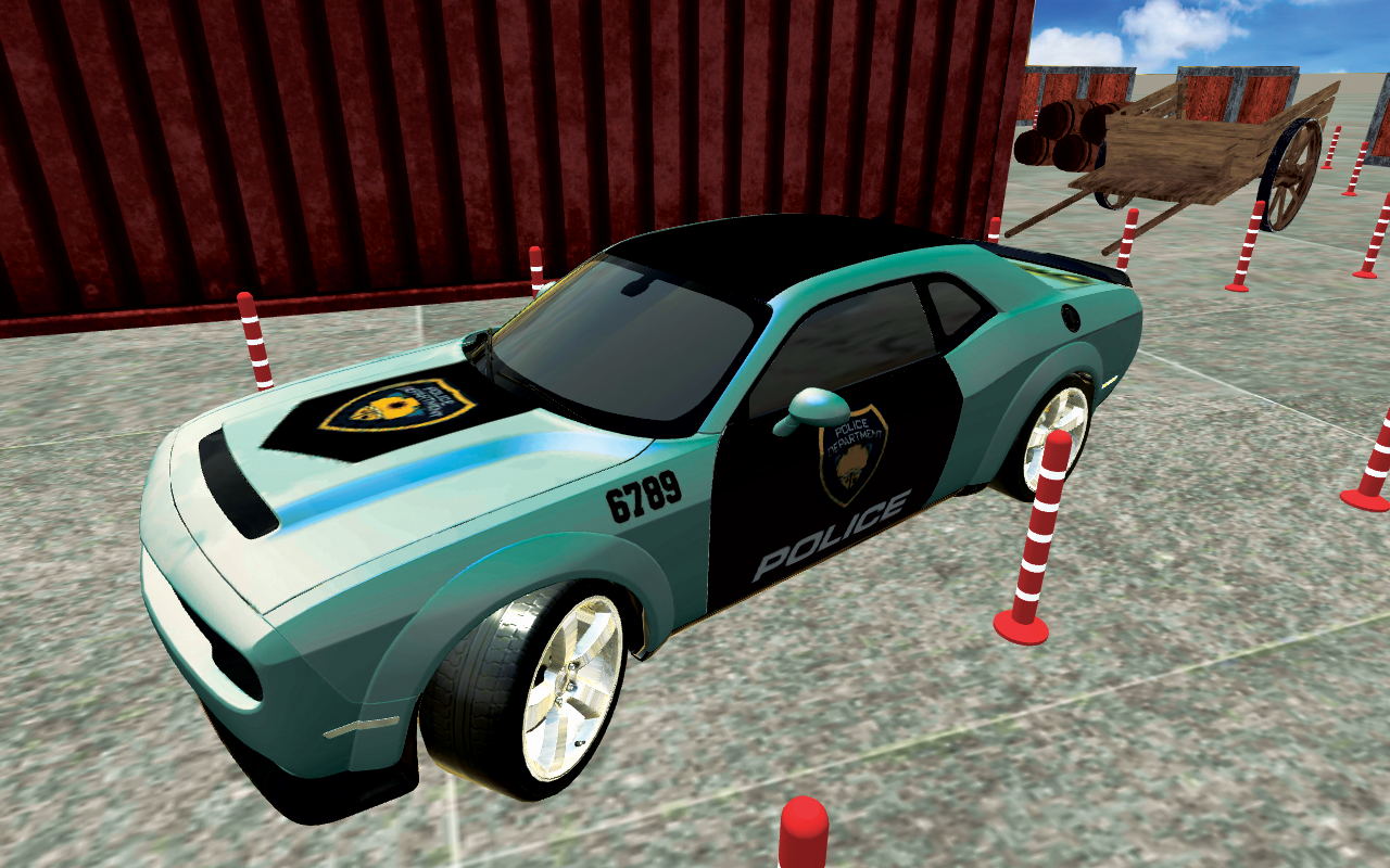 警察停车场驾驶截图 警察停车场驾驶截图