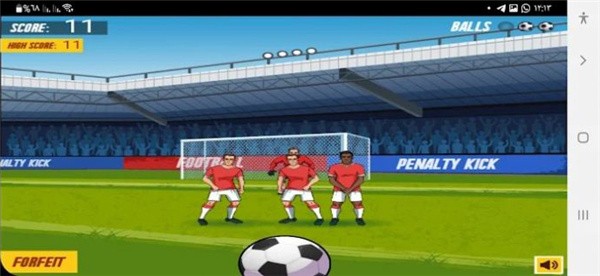 超级足球点球截图 超级足球点球截图
