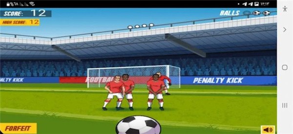 超级足球点球截图 超级足球点球截图