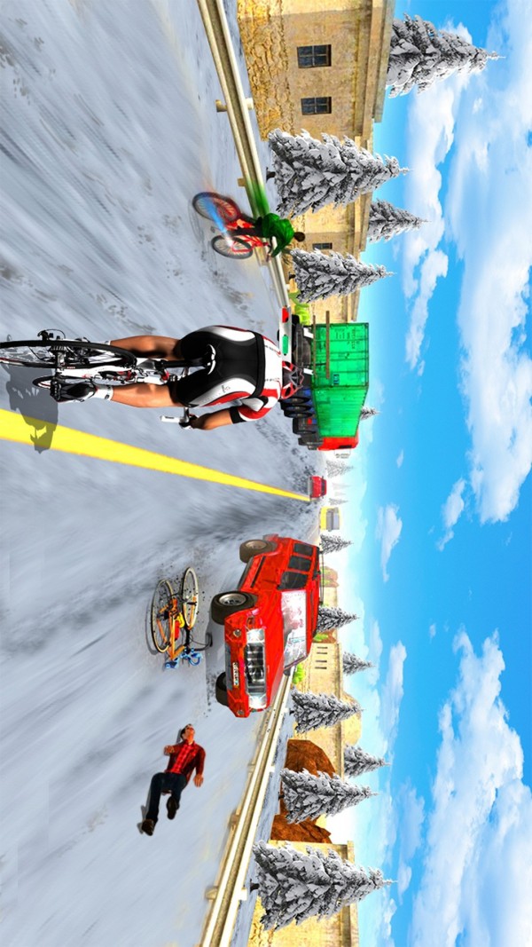 模拟自行车大赛截图